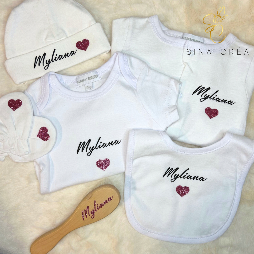 Coffret naissance 5 pièces