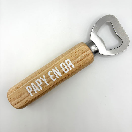 Décapsuleur ‘Papy en or’ – Édition unique