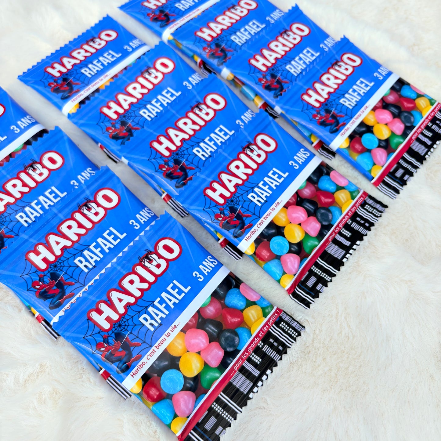Bonbon Haribo  personnalisés – Papeterie sur-mesure