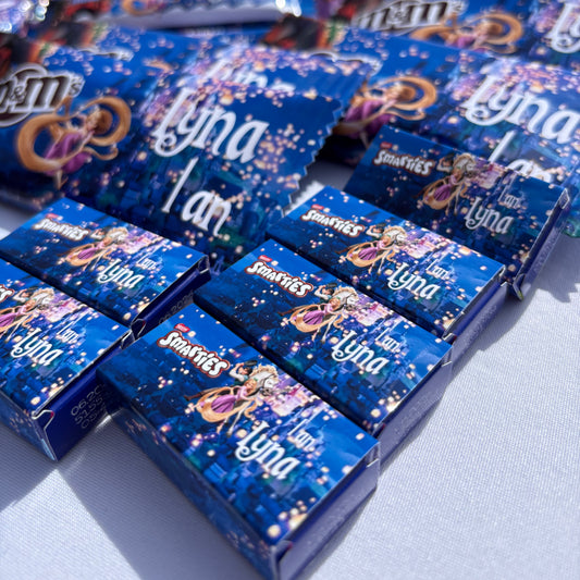 Smarties personnalisés – Papeterie sur-mesure