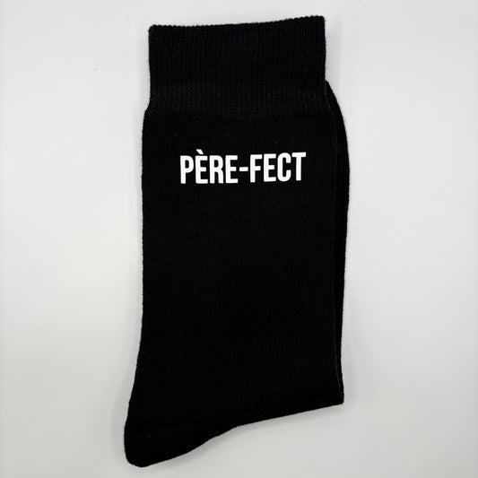 🧦 Chaussettes noires – Père-fect 🖤👌