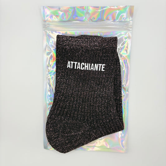🧦 Chaussettes pailletées – Attachiante 😈💖