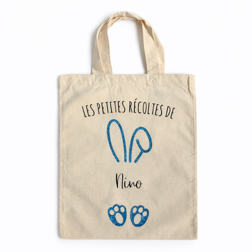 Sac petites récoltes de Pâques personnalisé
