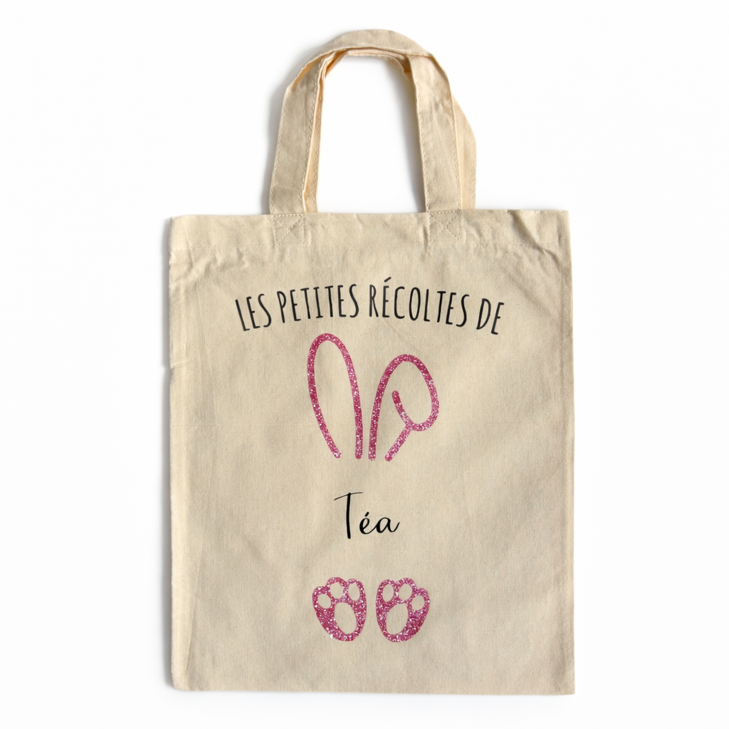 Sac petites récoltes de Pâques personnalisé