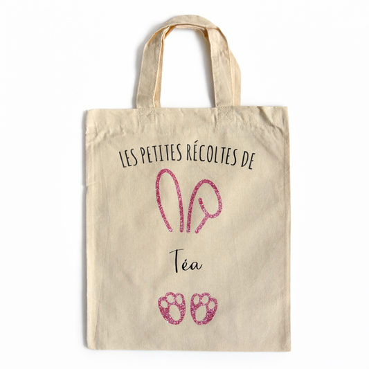 Sac petites récoltes de Pâques personnalisé